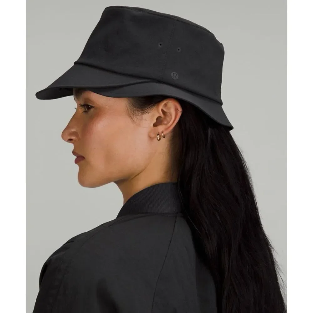 Lululemon‎ Women's Wide Brim Bucket Hat Black Small Medium